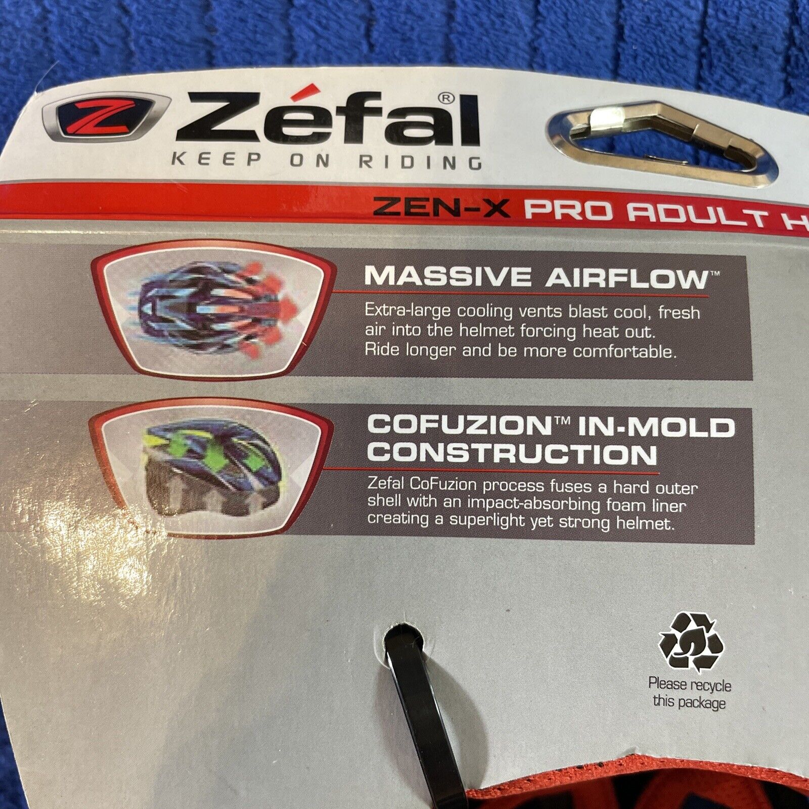 Zefal Adult Black Bike Helmet (Universal Fit, 24 Vents, Ages 14+)