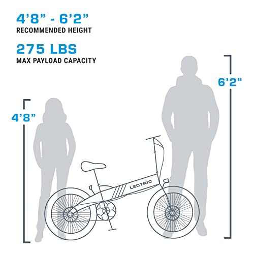 LECTRIC XP™ Lite Folding eBike - Arctic White
