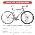 AW 24" Electric Front Wheel E-Bike Conversion Kit