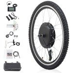 26" 1000W LCD E Bike Front Wheel Conversion Kit