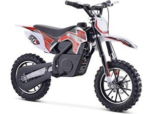 MotoTec Gazella 24V 500W Electric Dirt Bike Red