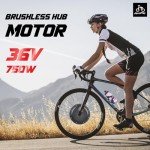 JauoPay 36V 750W E-Bike Conversion Kit