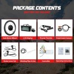JauoPay 36V 750W E-Bike Conversion Kit