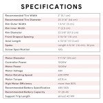 AW E-Bike Conversion Kit - 48V 1000W - 26