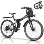 Vivi M026TGB Folding Electric Mountain Bike