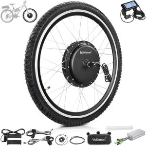 Voilamart 26" Front Wheel 48V 1000W Electric Bike Conversion