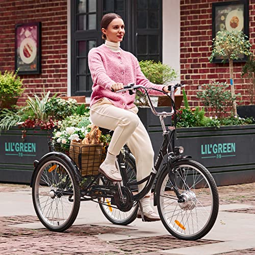 Viribus Electric Tricycle: Three Wheel eBike for Adults