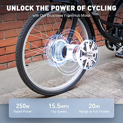 Viribus Electric Tricycle: Three Wheel eBike for Adults