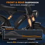 Movcan V60 1000W Electric Fat Tire Bike