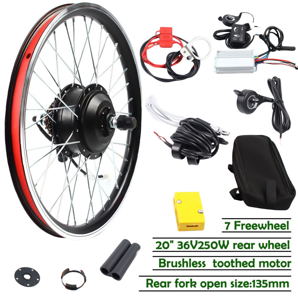 Electric 20" Wheel Hub Motor Conversion Kit - E-Bike