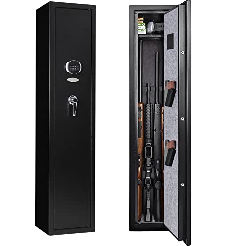 Quick Access 4-Gun Metal Rifle Safe