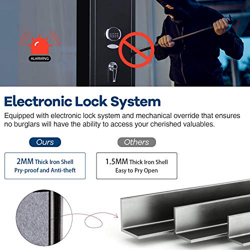 Quick Access 4-Gun Metal Rifle Safe