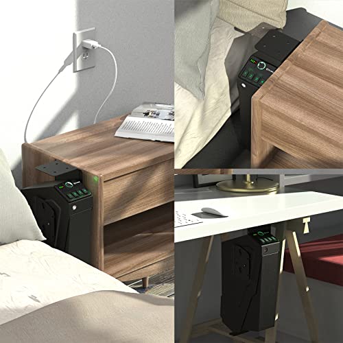 Mounted Pistol Safe with Biometric Lock
