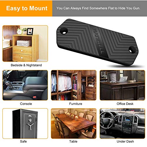 Magnetic Gun Mount for Vehicle and Home
