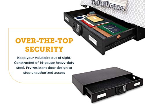 Large Under Bed Gun Safe by SnapSafe