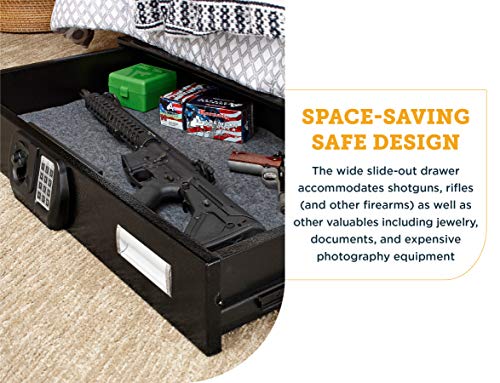 Large Under Bed Gun Safe by SnapSafe