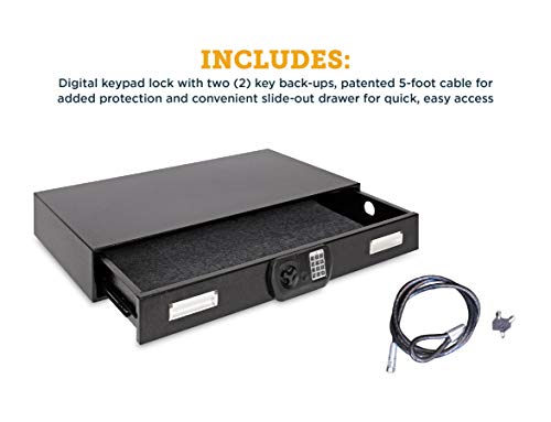 Large Under Bed Gun Safe by SnapSafe