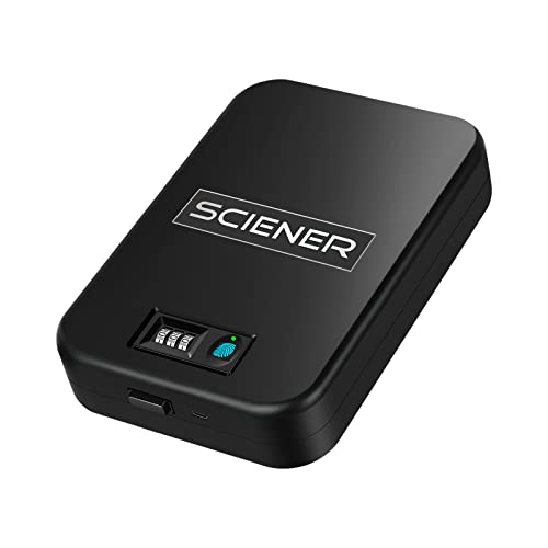 Portable Biometric Pistol Safe with Quick Access