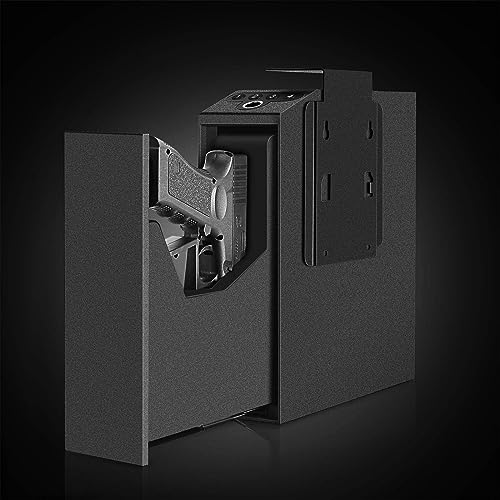 Auto slide biometric gun safe for nightstand