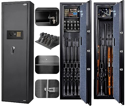 Large Gun Safe with Quick Access and Silent Mode