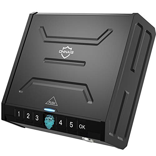 Biometric Gun Safe for Pistols by ONNAIS