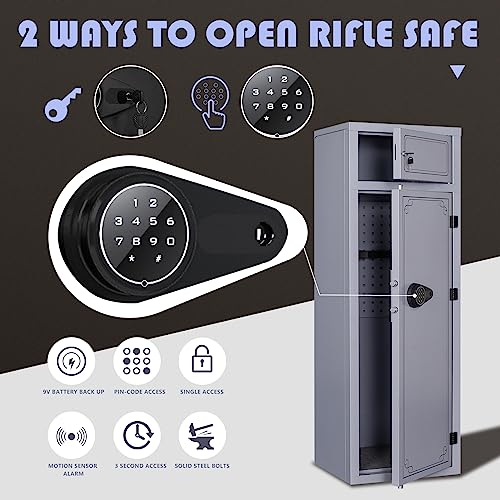 Kaer Rifle Gun Safe with Digital Keypad