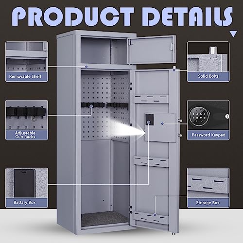 Kaer Rifle Gun Safe with Digital Keypad