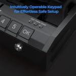 Biometric Gun Safe for Pistols by ONNAIS