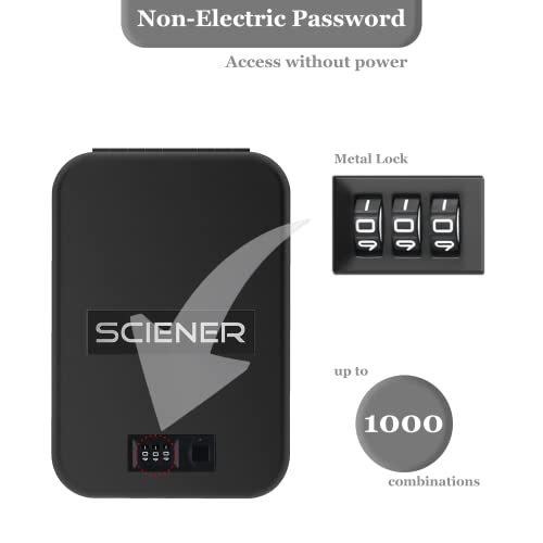 Portable Biometric Pistol Safe with Quick Access