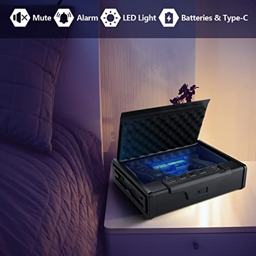 Biometric Pistol Safe - Glimstone