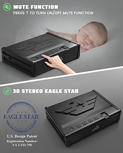Biometric Pistol Safe for Quick Access and Portability