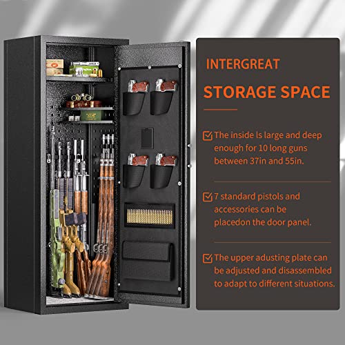 10-12 Rifle Gun Safe with Quick Access