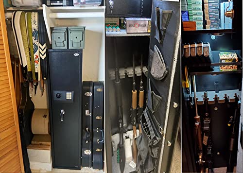 Large Gun Safe with Quick Access and Silent Mode
