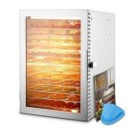 12-Tray Stainless Steel Food Dehydrator