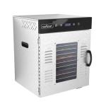 NutriChef Stainless Steel Food Dehydrator - 1000W, 14 Shelf