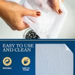 12-Pack Silicone Dehydrator Sheets with Fine Mesh Trays
