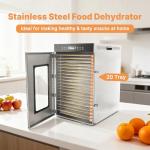 Hakka Commercial 20 Tray Food Dehydrator Machine