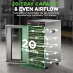 2000W Food Dehydrator - Multi-Tier w/ Trays and Timer