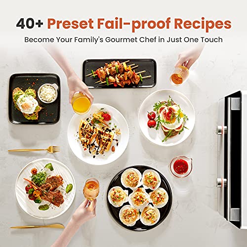 4-in-1 Countertop Dehydrator Oven with Preset Menu