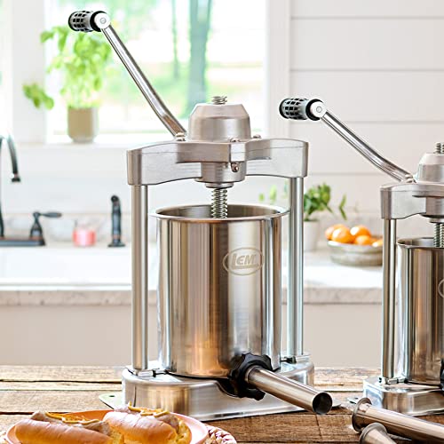 LEM Products 1607 15-Pound Stainless Steel Vertical Sausage Stuffer