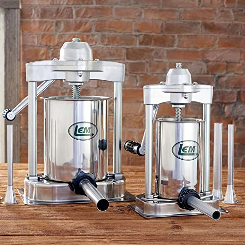 LEM Products 1607 15-Pound Stainless Steel Vertical Sausage Stuffer