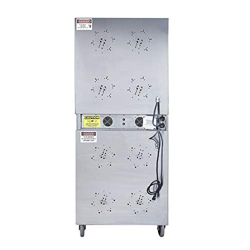 Excalibur COMM2 Dual-Zone Commercial Dehydrator, 42-Tray, Silver