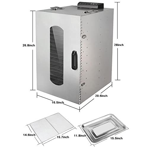 20 Layer Commercial Stainless Steel Food Dehydrator