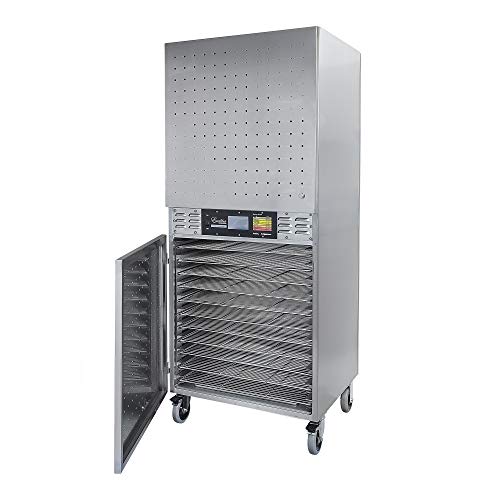 Excalibur COMM2 Dual-Zone Commercial Dehydrator, 42-Tray, Silver
