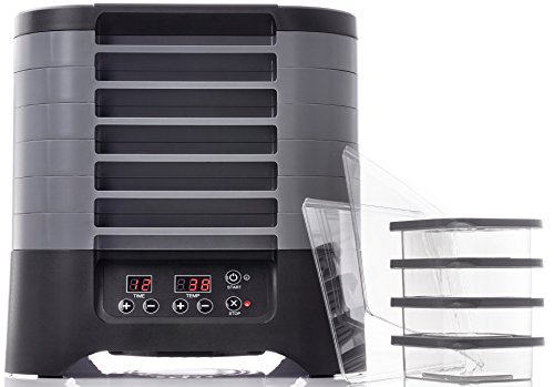 6-Tray Digital Food Dehydrator - Gray