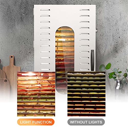 20 Tray Electric Food Dehydrator with Timer & Temperature Control