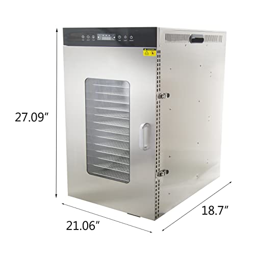 Hakka Commercial 20 Tray Food Dehydrator Machine