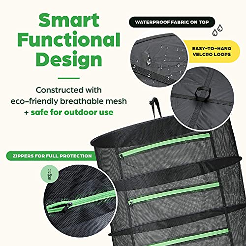 8-Tray Mesh Dehydrator with Pruning Shears