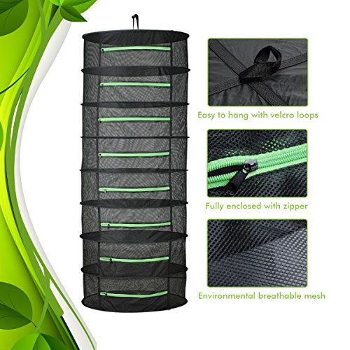 8-Tray Mesh Dehydrator with Pruning Shears