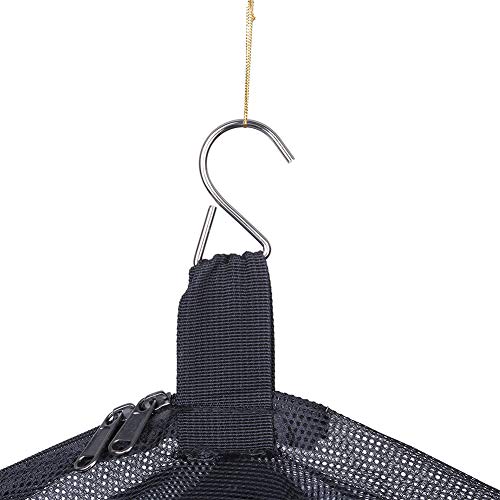 4-Layer Foldable Hanging Food Dehydrator Net Rack